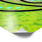 抽象芸術顔キュービズムスタイル絵画ズ フォトプリント            (角)