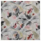 抽象芸術顔デザインI (大プリント) ファブリック (見本)