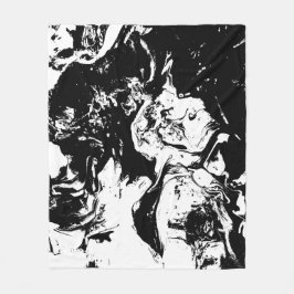 抽象芸術顔付随芸術 フリースブランケット