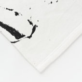 抽象芸術顔付随芸術 フリースブランケット (角)