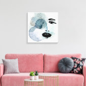 抽象芸術顔 キャンバスプリント (インサイチュ (リビング))