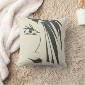 抽象芸術顔。 クッション (ブランケット)