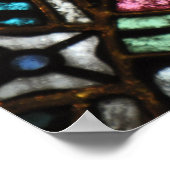 抽象芸術顔 ポスター (角)