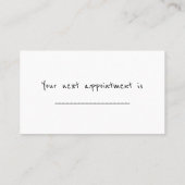 抽象芸術顔 名刺 (裏面)