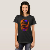 抽象芸術顔 Tシャツ (正面フル)