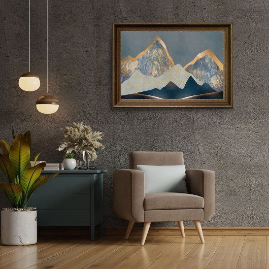 抽象芸術風景ポスター ポスター