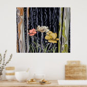 抽象芸術風景仏炎芸術ポスター ポスター (キッチン)