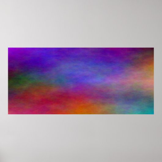 抽象芸術風景II ポスター (正面)