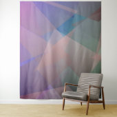 抽象芸術飛んでいる粒子 |幾何形状 タペストリー (インサイチュ)