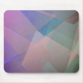 抽象芸術飛んでいる粒子 |幾何形状 マウスパッド (正面)