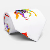 抽象芸術馬 ネクタイ (ロール)
