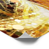 抽象芸術馬 ポスター (角)