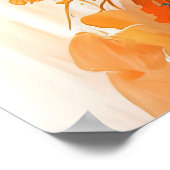 抽象芸術馬 ポスター (角)