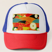 抽象芸術魔法の風景トラック車帽 キャップ (正面)