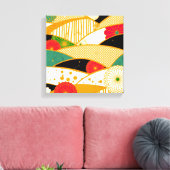 抽象芸術魔法園 キャンバスプリント (インサイチュ (リビング))