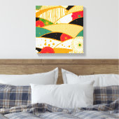 抽象芸術魔法園 キャンバスプリント (インサイチュ (寝室))