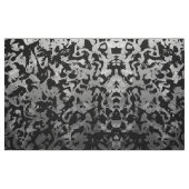 抽象芸術魔法-シルバーブラック ファブリック (ファットクウォーター)