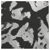 抽象芸術魔法-シルバーブラック ファブリック (クローズアップ)