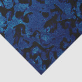 抽象芸術魔法-ネイビーブルーブグランジラック 薄葉紙 (詳細)