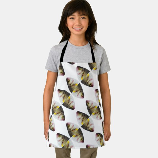 抽象芸術魚 エプロン (インサイチュ)