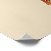 抽象芸術魚，ジャージーショア ポスター (角)