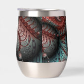 抽象芸術鮮やかなファンタジーフラクタルアートブラウンブルー (右面)