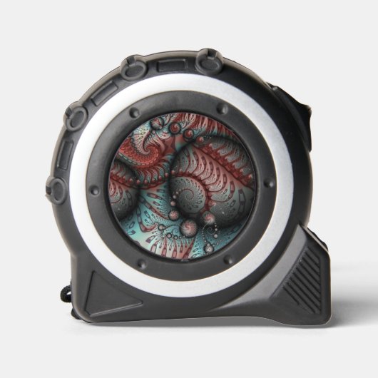 抽象芸術鮮やかなファンタジーフラクタルアートブラウンブルー メジャー (正面)