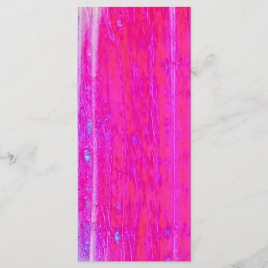 抽象芸術鮮やかピンクとパープルのストライプアート メニュー (正面)