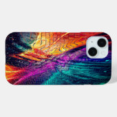 抽象芸術鮮やかモザイク Case-Mate iPhoneケース (裏面 (横))