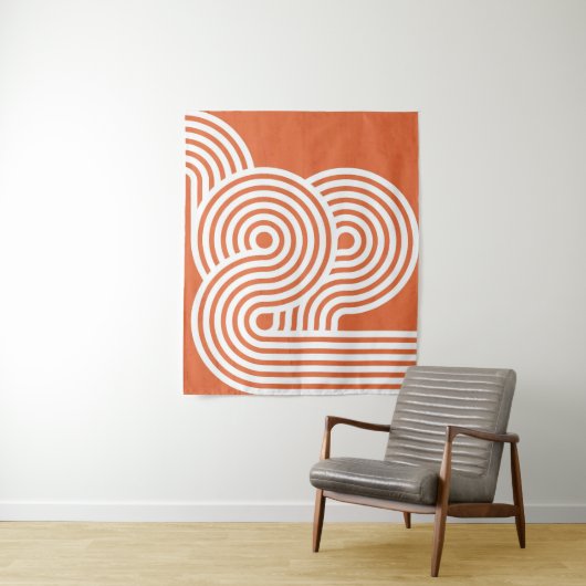 抽象芸術鮮やかリズム タペストリー (インサイチュ)