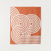 抽象芸術鮮やかリズム タペストリー (正面)