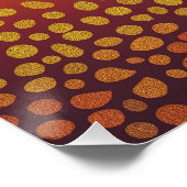 抽象芸術鮮やかレオパード ポスター (コーナー)