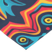 抽象芸術鮮やか族のハイコール族のパターン テーブルクロス (アングル)