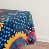 抽象芸術鮮やか族のハイコール族のパターン テーブルクロス (インサイチュ)