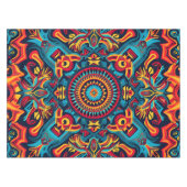 抽象芸術鮮やか族のハイコール族のパターン テーブルクロス (正面(横))