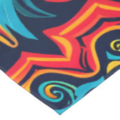 抽象芸術鮮やか族のハイコール族のパターン テーブルクロス (アングル)