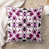 抽象芸術鮮やか花柄 クッション (ブランケット)