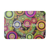 抽象芸術鮮やか記憶泡風呂マット バスマット (正面)