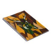 抽象芸術鹿スパイラルノート ノートブック (右側)