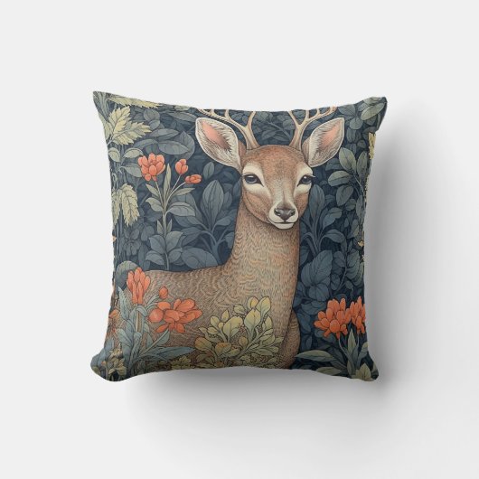 抽象芸術鹿 クッション (正面)