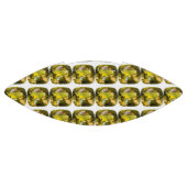 抽象芸術黄パターン アメリカンフットボール (パネル)