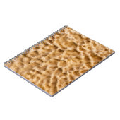 抽象芸術黄砂岩 ノートブック (左側)