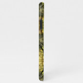 抽象芸術黄色の木 iPhoneケース (右側)