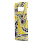 抽象芸術黄色フラクタル Case-Mate iPhoneケース (裏面/左)