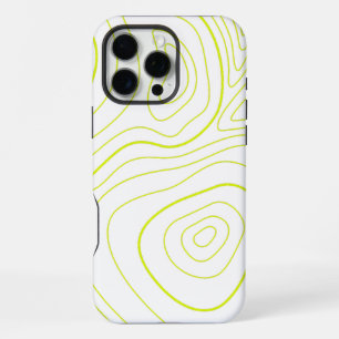 抽象芸術黄色 iPhone 16 PRO MAXケース