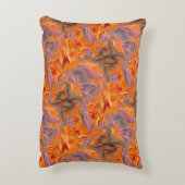 抽象芸術黄金タマリン アクセントクッション (裏面(縦))