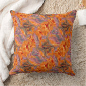 抽象芸術黄金タマリン クッション (ブランケット)