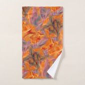 抽象芸術黄金タマリン バスタオルセット (ハンドタオル)