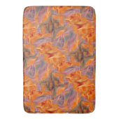 抽象芸術黄金タマリン バスマット (正面縦)