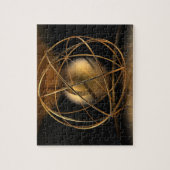 抽象芸術黄金 ジグソーパズル (縦)